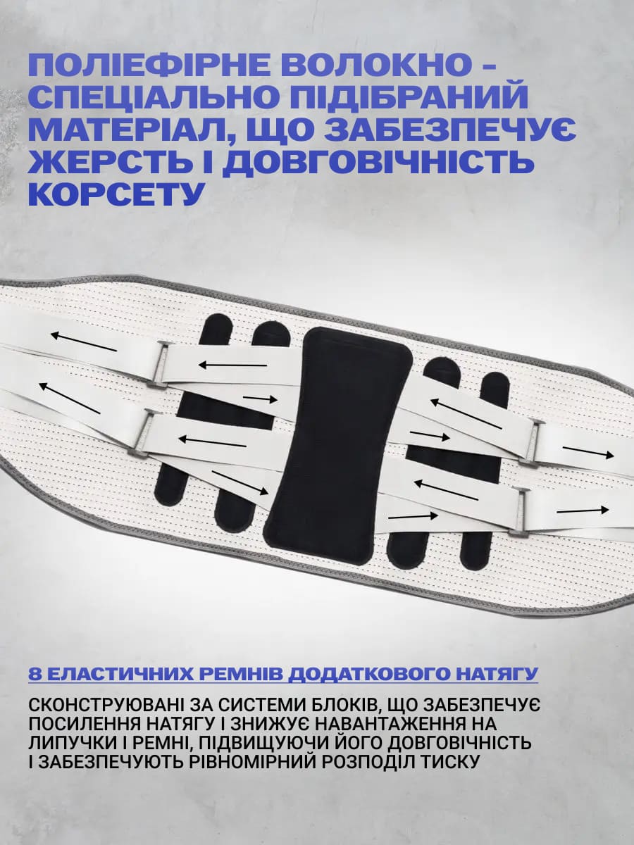 Поперековий ортопедичний корсет